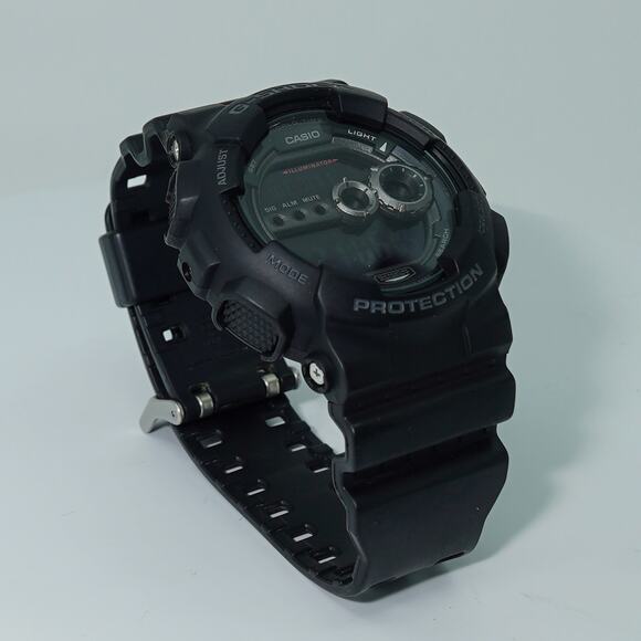 Casio G-Shock GD-100 Digital Watch - Black - Picture 2 of 12